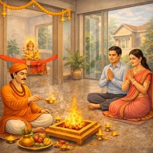 Vastu shanti hawan and Pooja